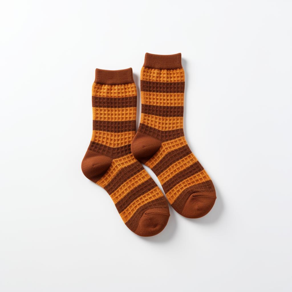 Stroopwafel Stripes sokken